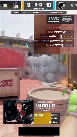 Some of the fastest AWPing we've seen #CS2 #TWC #counterstrike