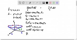 SOLVED:Verify that Stokes' Theorem is true for the given vector… | Numerade