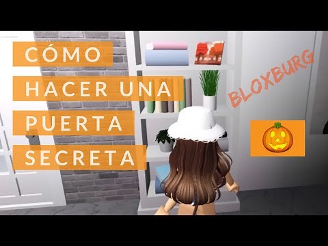 Cómo hacer una puerta secreta. Bloxburg. Roblox