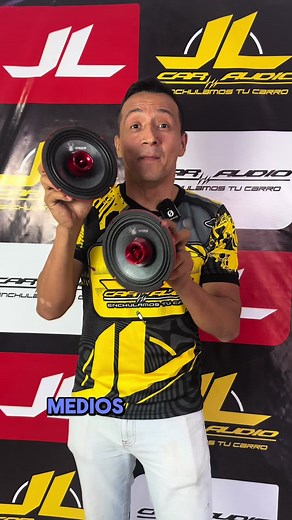 Dimax: Medios con Súper Tweeter para Car Audio