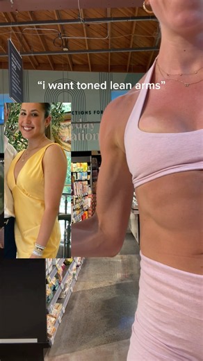 “i want toned lean arms”