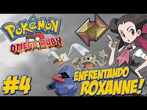Pokémon Omega Ruby #4 / First Gym / Facing Roxanne / Peeko's Rescue!!!