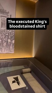 On 30 January 1649, King Charles I of England took to the scaffold outside the Banqueting House in London's Whitehall. He had requested two shirts to prevent himself from shivering from the cold, a reflex he thought could be mistaken for fear. He knelt in front of the crowd and placed his head on a block. Moments later, the axe fell. Now, over 300 years later, this is the pale blue vest worn by Charles during his execution. It was in 2023 on display at the Museum of London "Executions" exhibitio