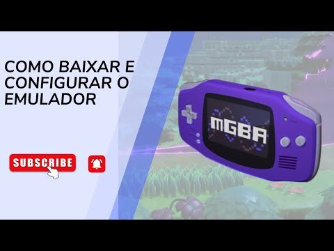 como baixar e configurar o emulador mGBA.