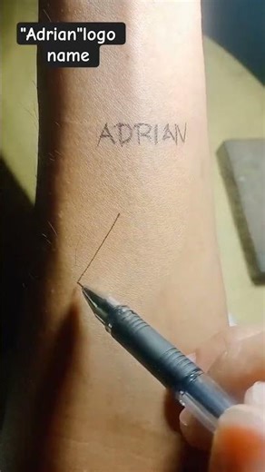 How to connect the letters to form a logo name #logomaker #logo #namearts #tattoo