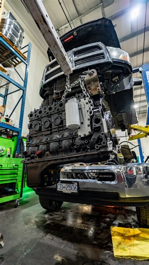 Fresh D&J Reman Long Block going into this Cummins and we’re here for it💪🏼 #dodgecummins #dodgepower #dieseltrucks #engine #dieselpower | Dirty Diesel Customs