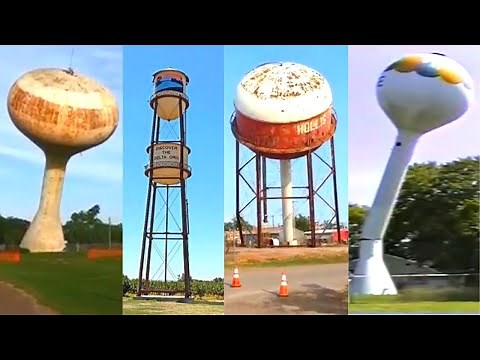 Water Tower Demolition And Collapse Compilation 2021 #Old Water Tower Falling Down 2021 #5