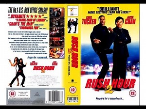 Original VHS Opening and Closing to Rush Hour 2 UK VHS Tape