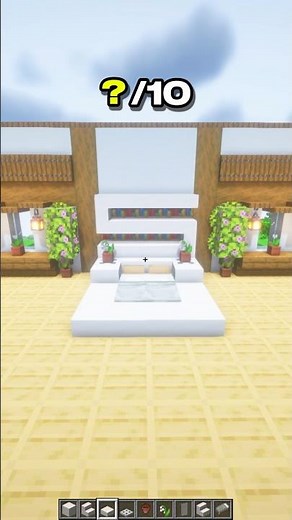 How to Make a Modern Bed in Minecraft 🛏️ | CupSapling