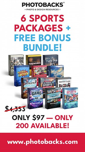 Is This the BEST Photoshop Bundle for Sports Images? For thousands...