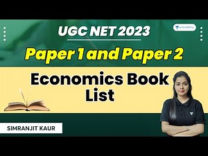 UGC NET Paper 1 and Paper 2 | Economics Book List | Simranjit Kaur