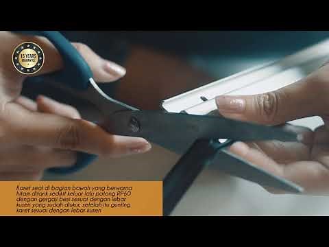 How to Install RAVEN RP60 Automatic Door Bottom Seal