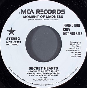 Secret Hearts - Moment Of Madness