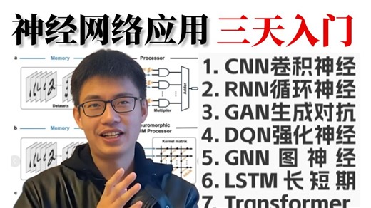 2026新版【神经网络应用教程】算法原理 项目实战！一口气带你讲完CNN、RNN、GNN、GAN、DQN、Transformer、LSTM等神经网络算法！AI