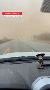 ‼️ INTENSE WINDS SLAM BOULDER, COLORADO ‼️ A violent windstorm is ripping across the Front Range, turning open land into a wall of dust and near-zero visibility. Gusts this powerful can knock over vehicles, down power lines, and turn debris into deadly projectiles. This is not a normal wind event — conditions are dangerous right now. 📍 Boulder, Colorado 📅 December 19, 2025 #ExtremeWinds #ColoradoStorm #BoulderCO #SevereWeather #WindStorm #StaySafe jessica @topfans #fblifestyle #usa #followersr