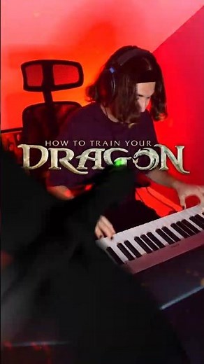 "Test Driving Toothless" - with a full orchestra behind me! 🎻🎹