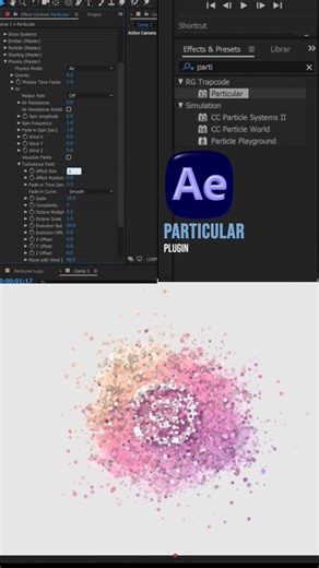 Trapcode Particular Motion Boss 10 #shorts