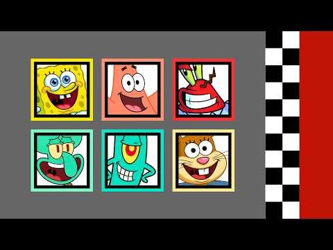 SpongeBob Cube Race — Who Will Win?
