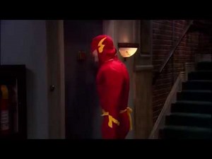 The Flash Knocking | The Big Bang Theory