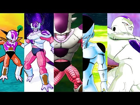 All Of Frieza's 1ST FORM To FINAL FORM Evolution