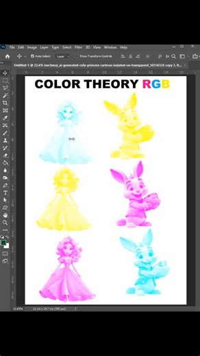 Split Image into RGB Colors in Photoshop 🎨 Quick Tutorial ⚡ #photoshop #mihirgraphic