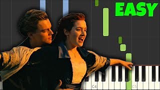 My Heart Will Go On (Titanic) - Celine Dion [Easy Piano Tutorial] (Synthesia/Sheet Music) Chords - ChordU