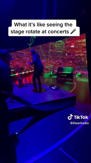 Experiencing Stage Rotation at Concerts