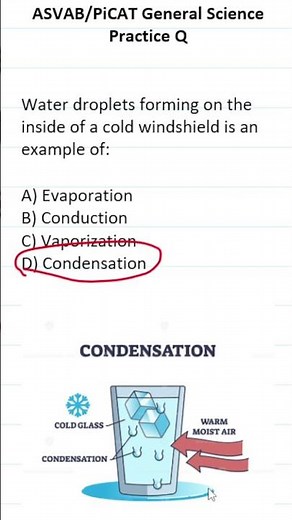 ASVAB/PiCAT General Science Practice Test Question #acetheasvab with #grammarhero