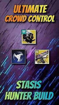 The Absolutely Busted Stasis Ability Spam Build - Hunter Build #destiny2 #destinybuild #d2hunter