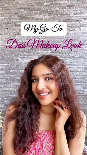 My Go-To Desi Makeup Look | Simple & Pretty Indian Makeup Routine #makeup