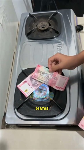 Uang Rp100 Ribu Tidak Terbakar di Atas Api? Ternyata Ini Triknya!