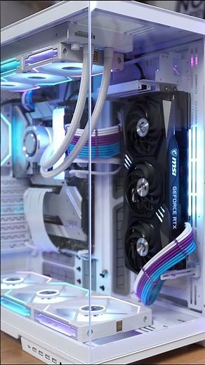Lian Li O11D EVO XL Upright GPU build #lianli #gaming #o11devoxl
