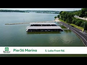 Pier36 Marina on Lake Decatur in Decatur, Illinois