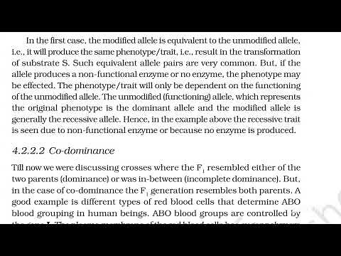 SHEBAH BIOLOGY PRINCIPLES OF INHERITANCE AND VARIATION