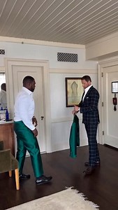 33K views · 8.7K reactions | @50cent gets a custom suit lined with images of his album covers, movies & TV Shows  @gentsplaybook | Thisis50 | Facebook