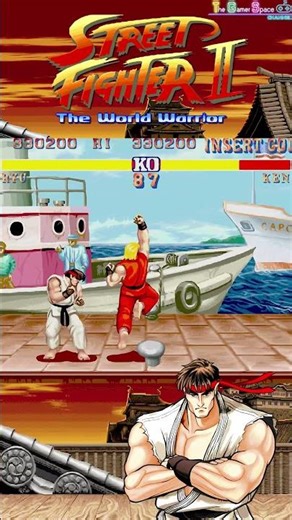 Ryu vs Ken — Street Fighter II: The World Warrior 💥