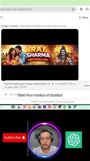 🎨 How to Create a YouTube Banner Using ChatGPT superfast #youtubeshorts #viral #virral #chatgpt