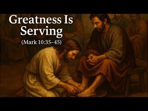 Mark 10:35-45 Greatest Is Serving