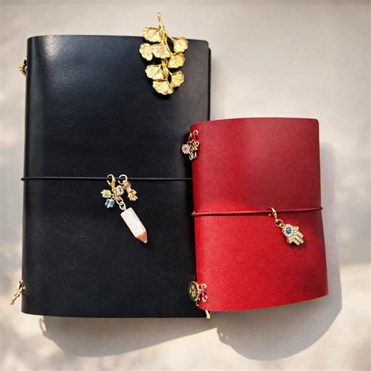 Leather Traveler’s Journale, Personalized Notebook Cover, A5 Passport Refillable Leather Journal TN, Handmade Leather TN for Travel Writing - Etsy