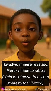 2.5K views · 456 reactions | The end New episodes loading #ghana #twi #language #africa#study#learning #studies | Learn Twi | Facebook