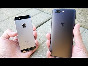 iPhone SE vs OnePlus 5 Speed Test!