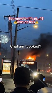 22K views · 150 reactions | Bus operator life pt...45 ⚠️(Bus on fire) ⚠️  Not representative of Transit officials  #transitlifemedia #union #TransitLife #unity #life #nyc #talk #Delays #busoperator #goodvibes #support #motivation #women #beautiful #love #fypシ #bus #fire #safety #love #delay | ATU NYC | Facebook