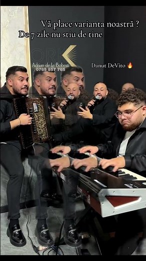 De 7 zile nu stiu de tine #adriandelabobesti #live #duet #music