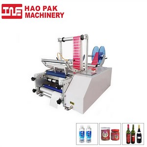 [Hot Item] Semi Automatic Round Bottle Sticker Packing Labeling Machine/Manual Digital Label Printing Machine