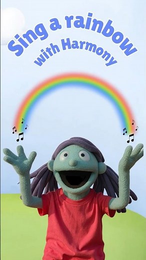 🌈Learn Colors with Harmony 💖 Rainbow Song | I Can Sing a Rainbow 🌈