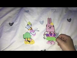 Daisy Duck and Widget Frist Hula dance 1