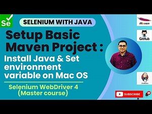 Session 4: Master Selenium -Java | The EASY Way to install Java & Set Environment Variable on Mac🚀