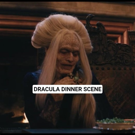 Dracula and Jonathan at dinner / Dracula A love Tale