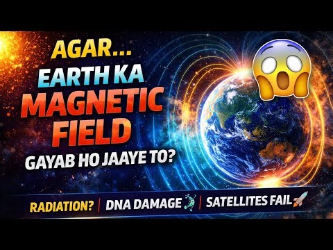Kya Hoga Agar Earth Ka Magnetic Field Khatam Ho Jaye 🤯 | If Earth's Magnetic Field Disappeared 😱