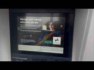 How to make a deposit at Lloyds Bank ATM